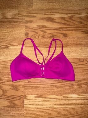 Pink bathing suit top